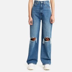 Levi’s High Loose ribcage denim